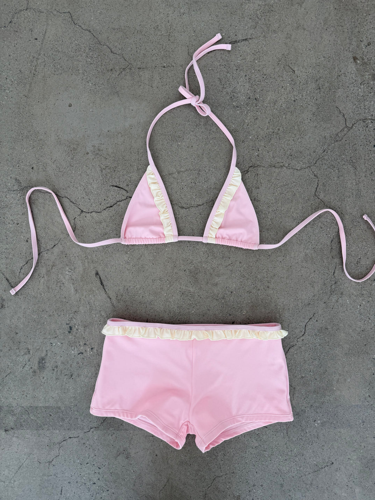 Odette Bikini Top | Pink