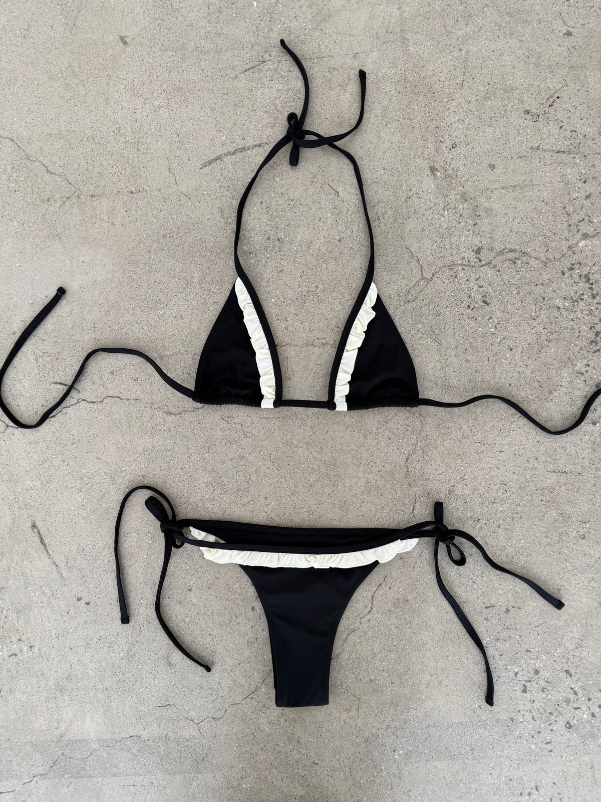 Odette Bikini Top | Black