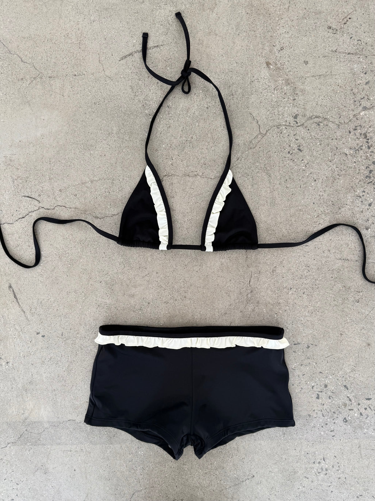 Odette Bikini Top | Black