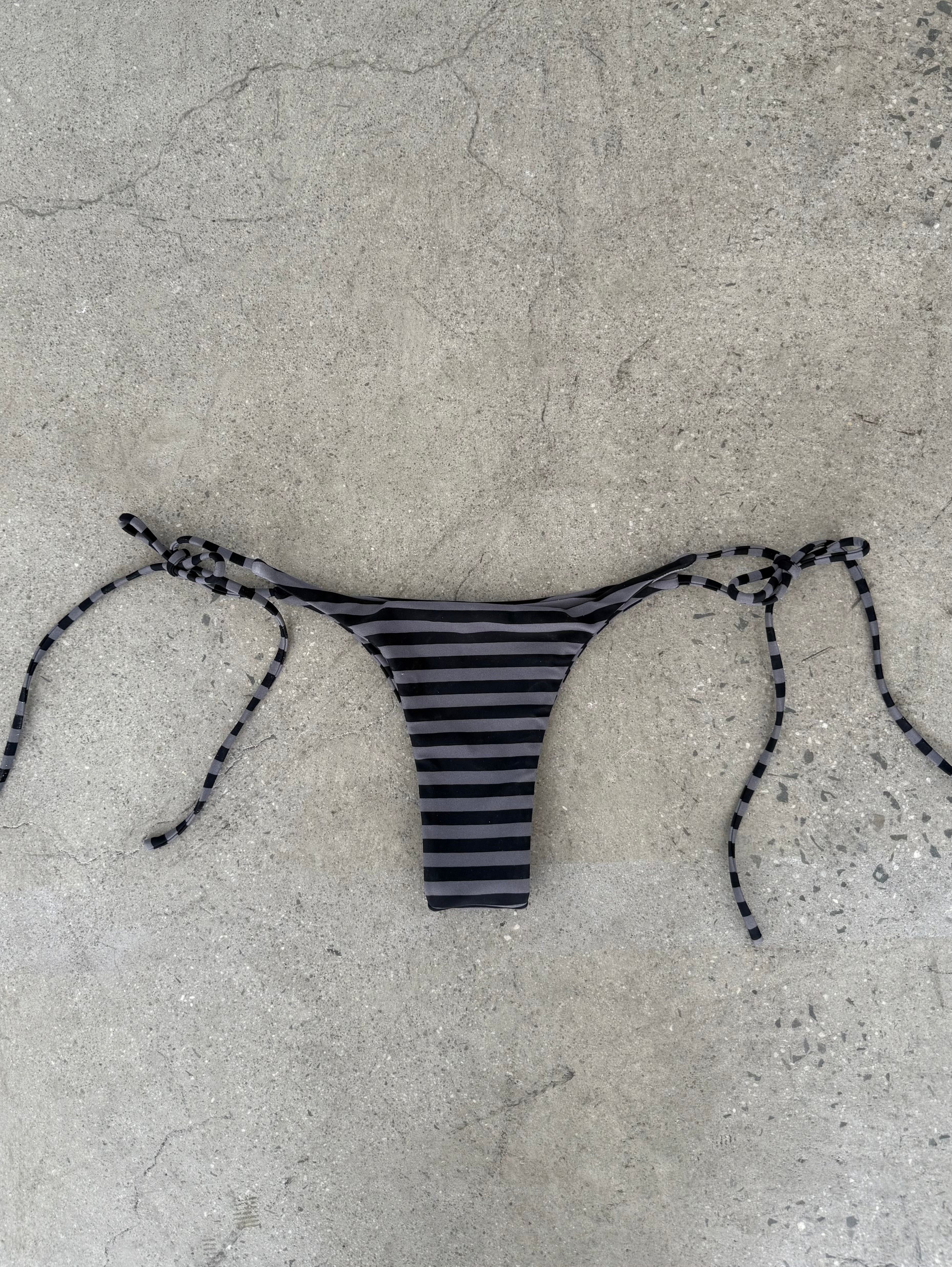 Juno Bikini Bottom | Stripe