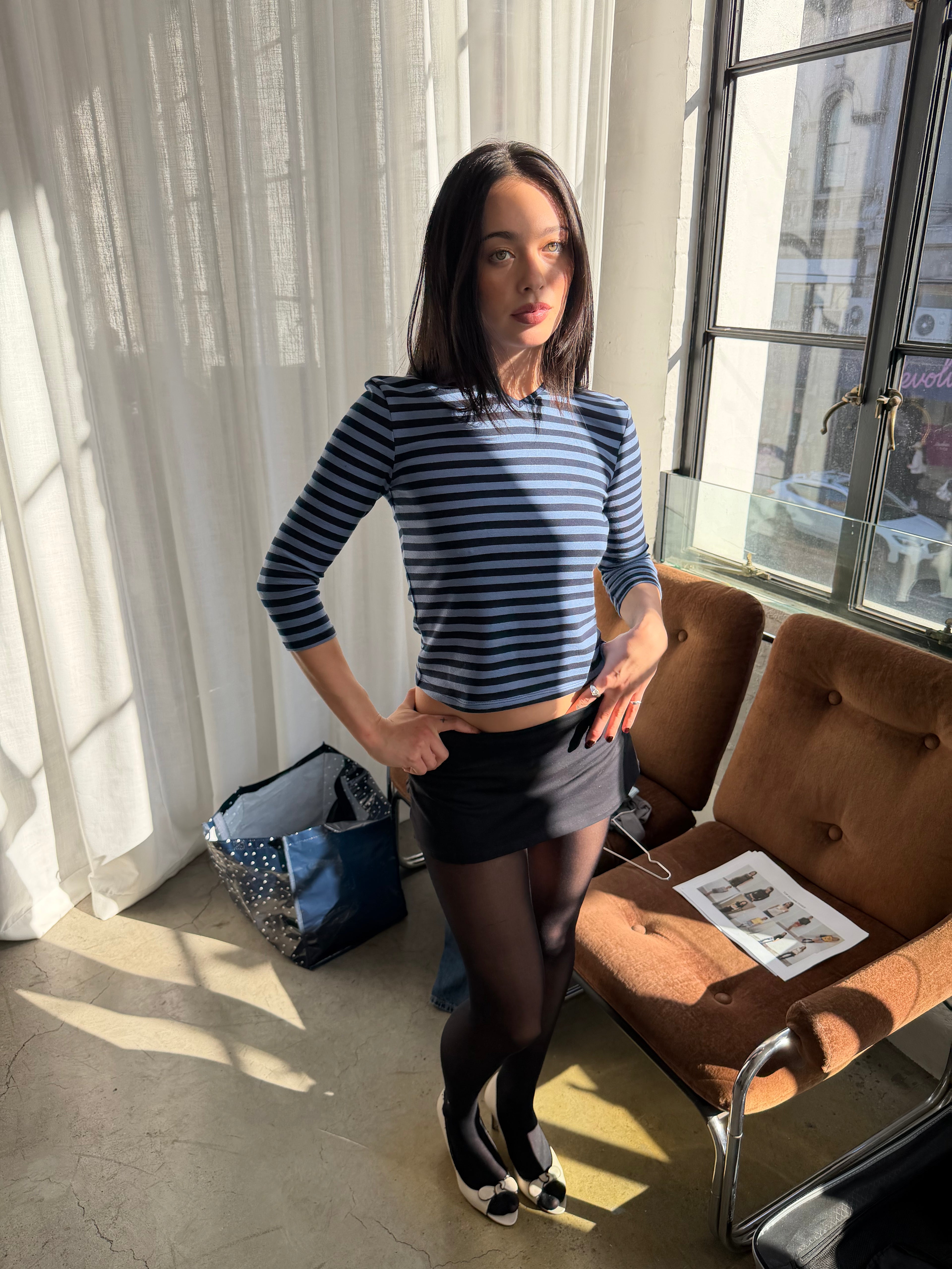 Gwen V Neck Top