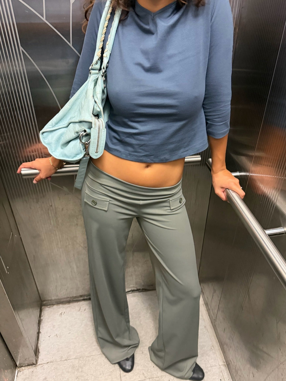 Indi Pant | Olive - Girl Clumsy
