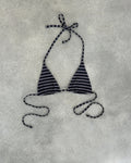 Juno Bikini Top | Stripe - Girl Clumsy