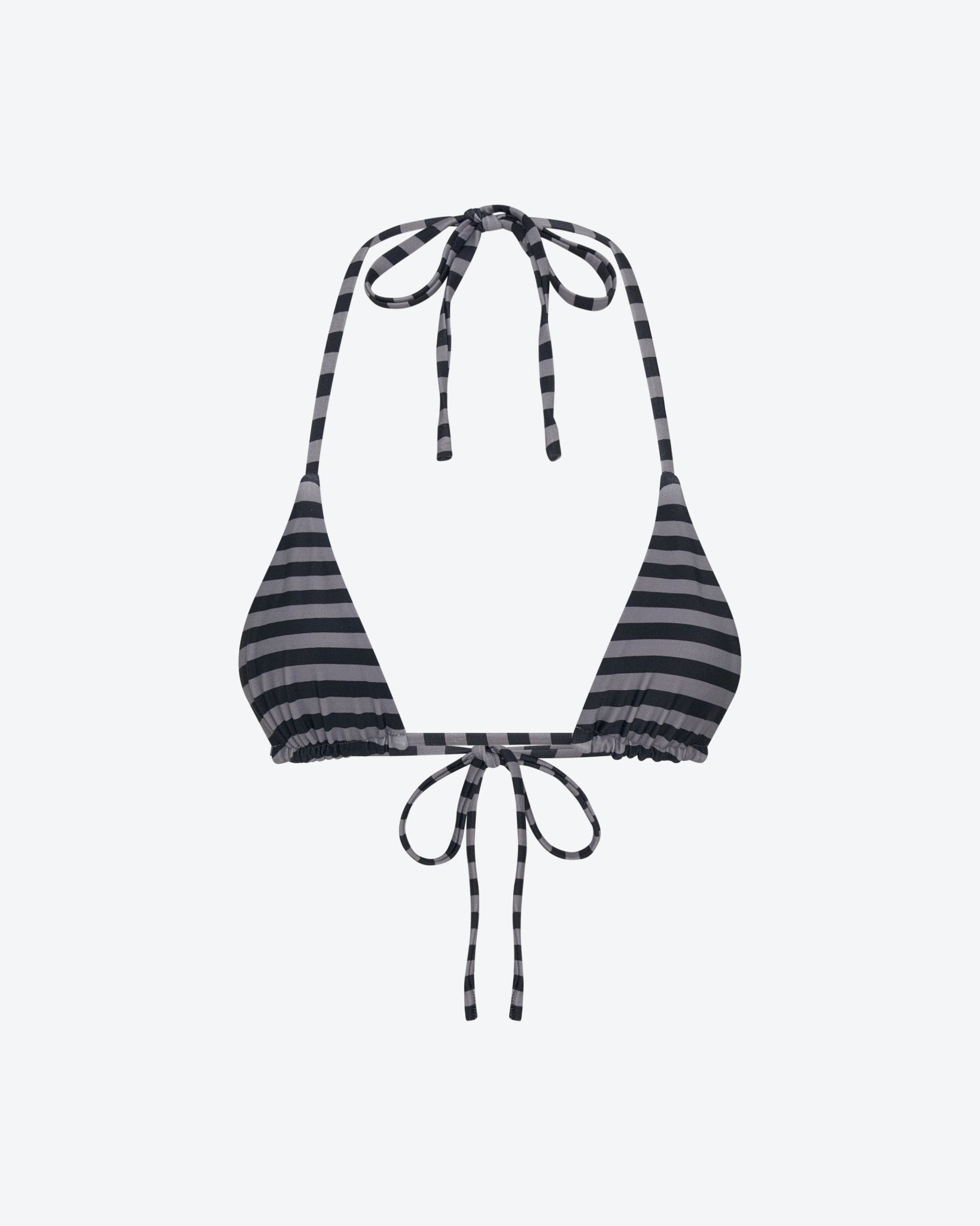 Juno Bikini Top | Stripe - Girl Clumsy