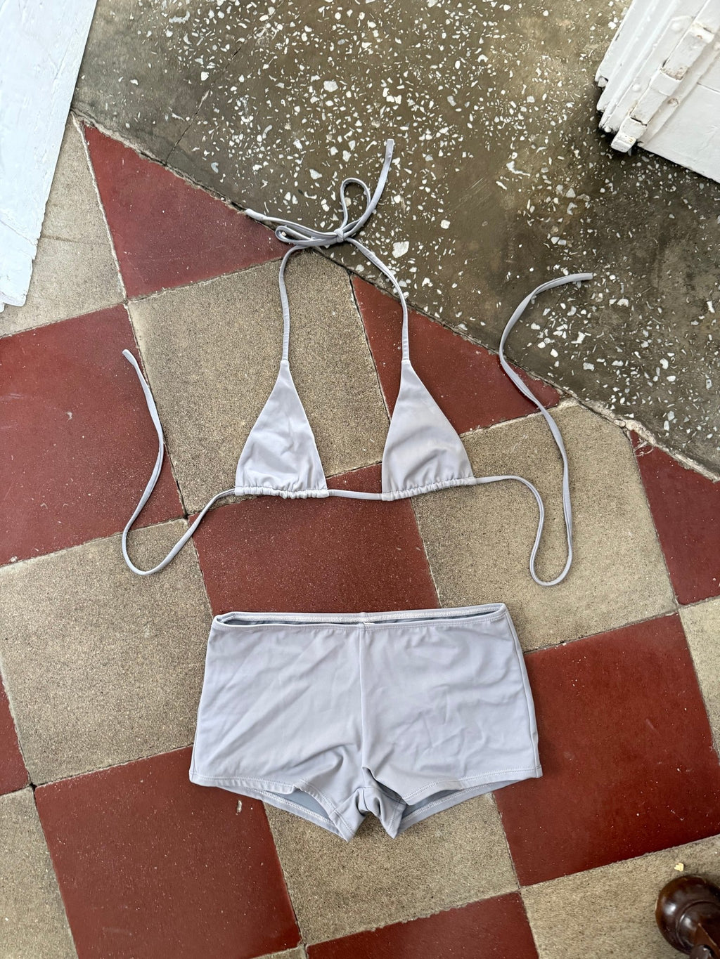 Juno Swim Short | Stone - Girl Clumsy