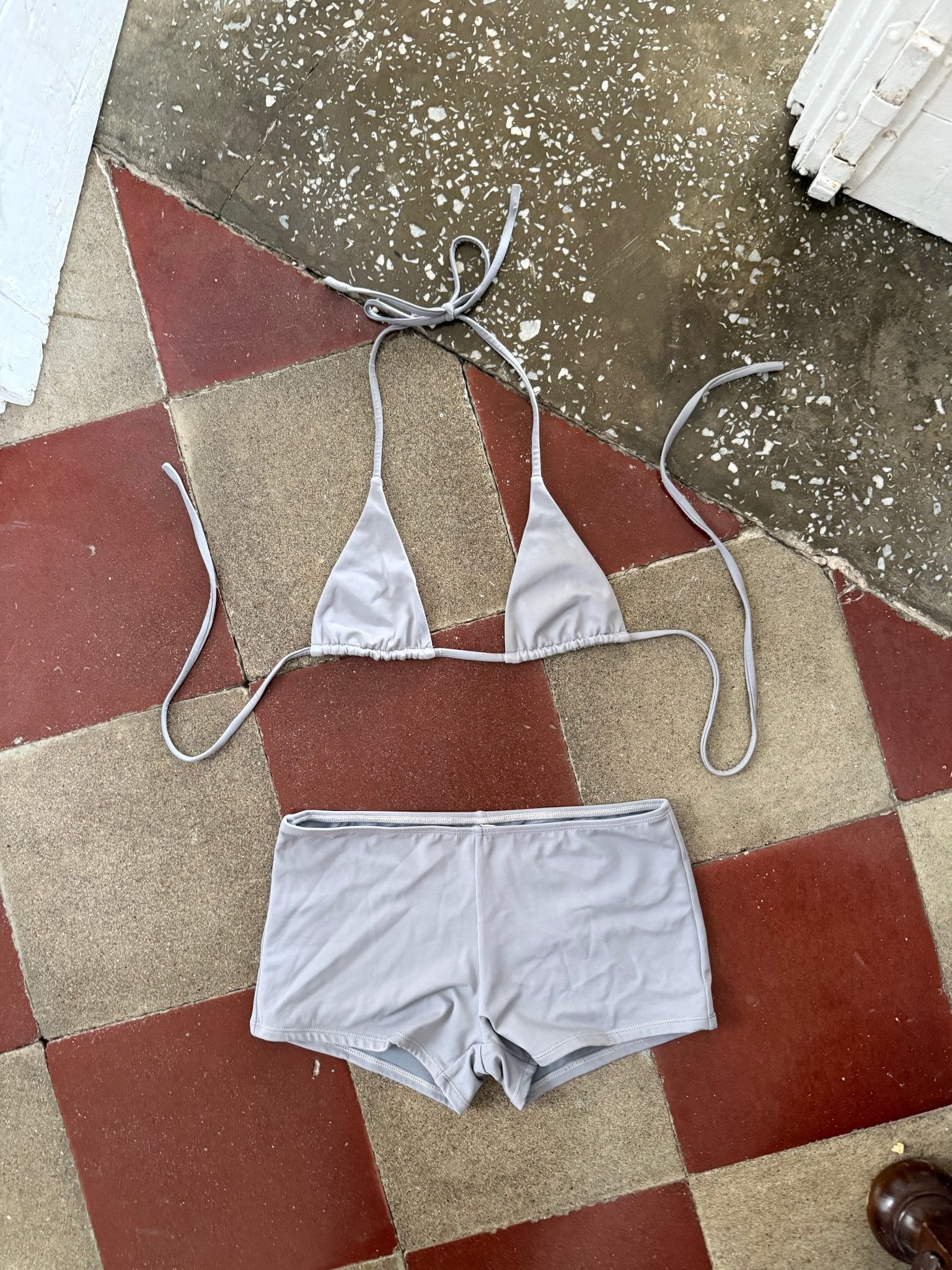 Juno Swim Short | Stone - Girl Clumsy